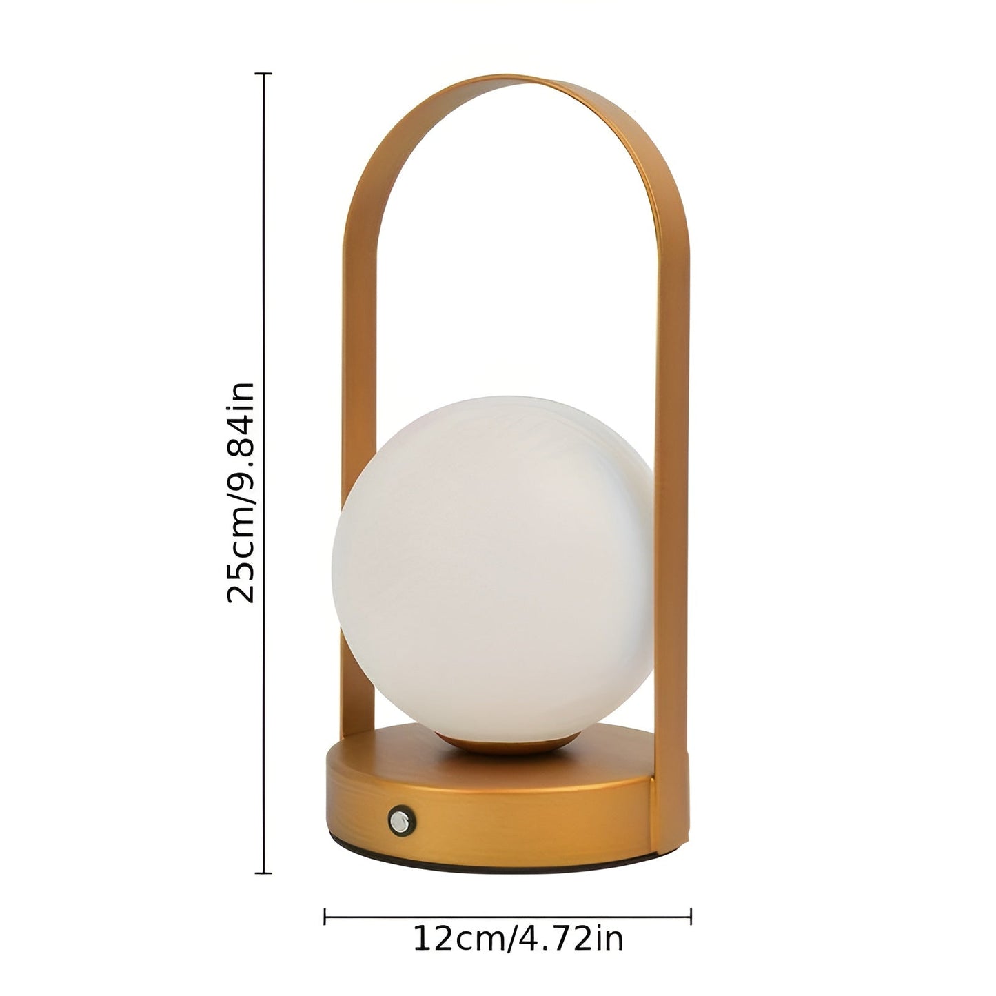 LumiSphere LED Lampe – Kabellos & Wiederaufladbar