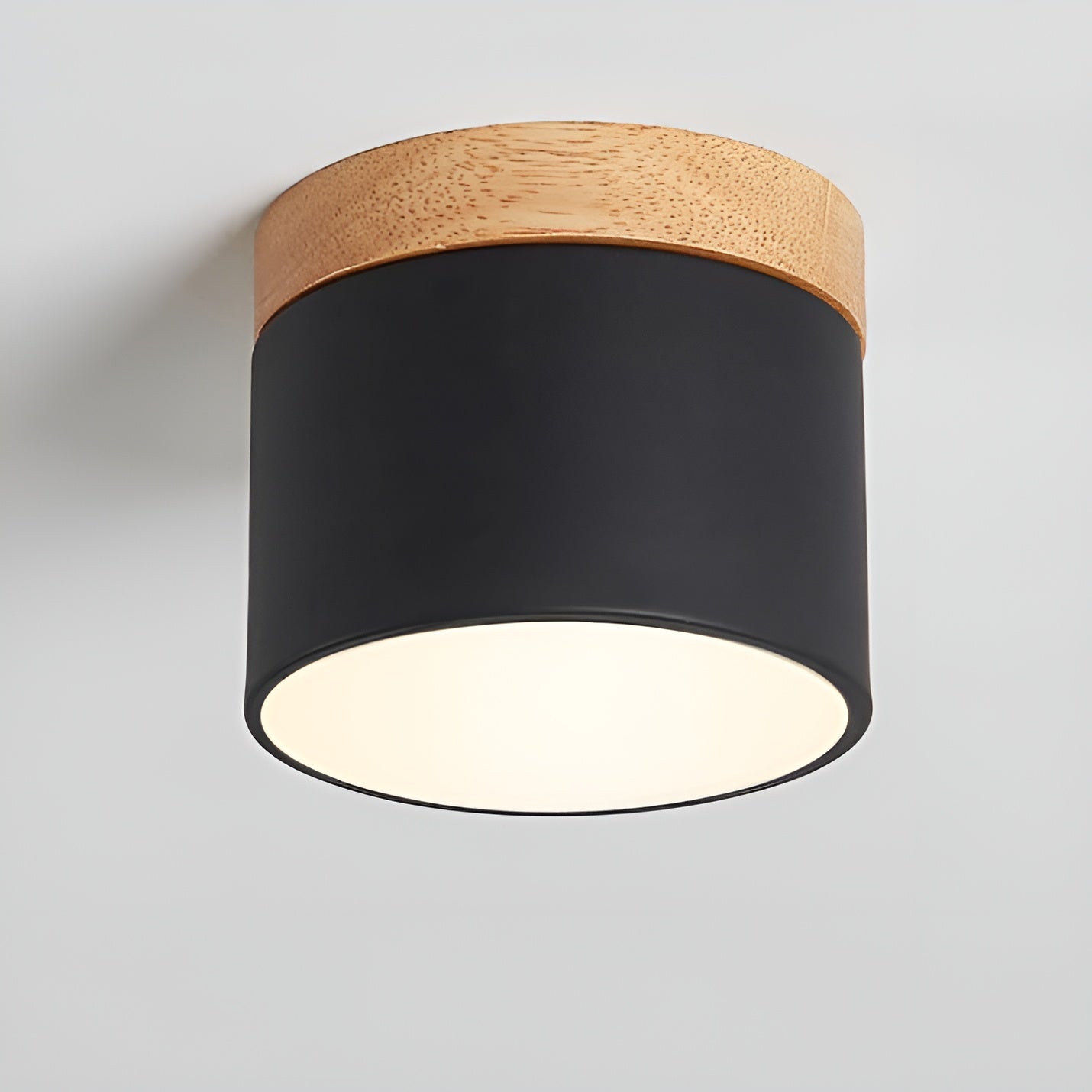 Pastel Shine - Macaron Holzmaserung Lampe