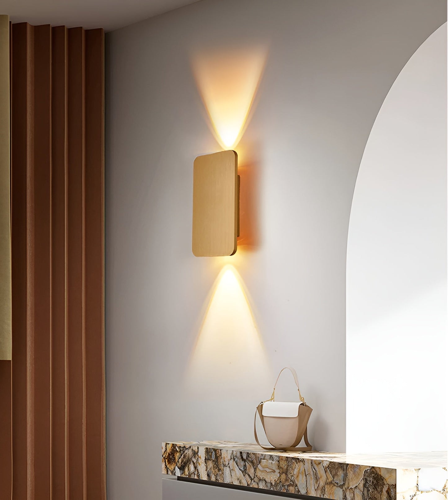 SlimBeam LED-Wandleuchte – Kompakte Rechteckform