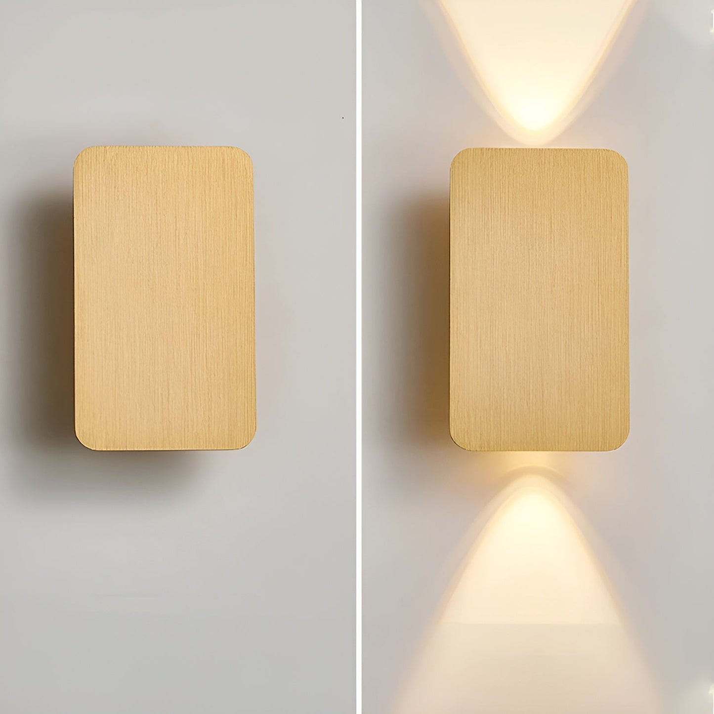 SlimBeam LED-Wandleuchte – Kompakte Rechteckform