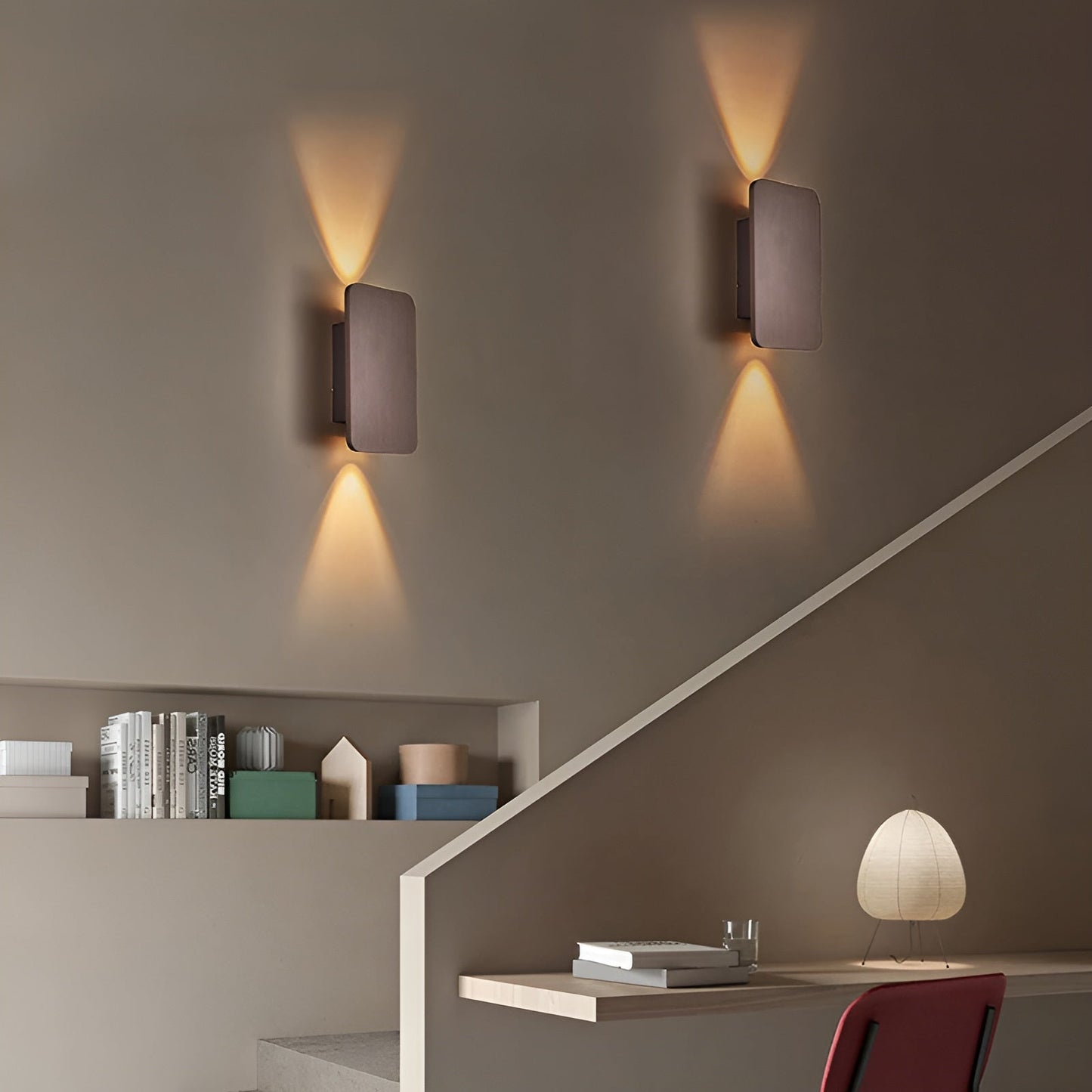 SlimBeam LED-Wandleuchte – Kompakte Rechteckform