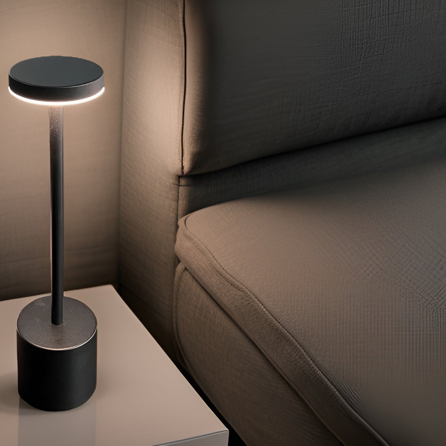 Velumo – LED-Lampe im Retro-Look mit kabellosem Ladegerät