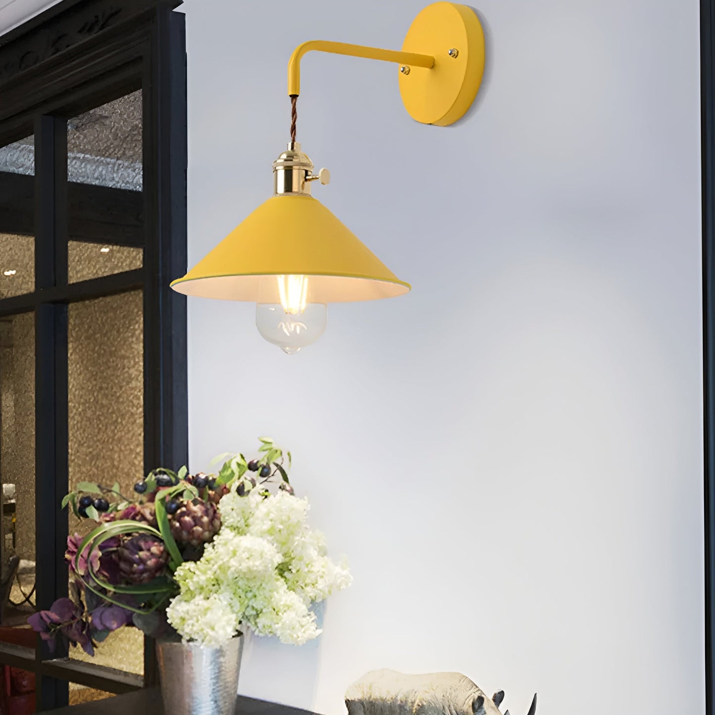 VintageCone Wandlampe – Metalllampe im Retro-Stil