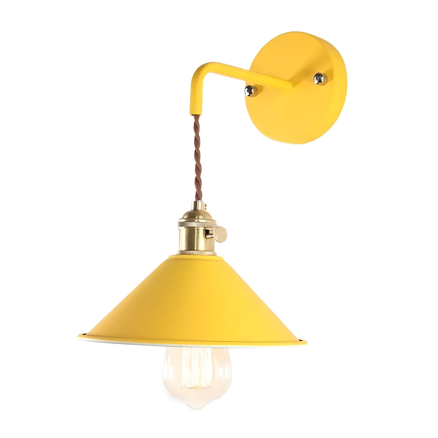 VintageCone Wandlampe – Metalllampe im Retro-Stil