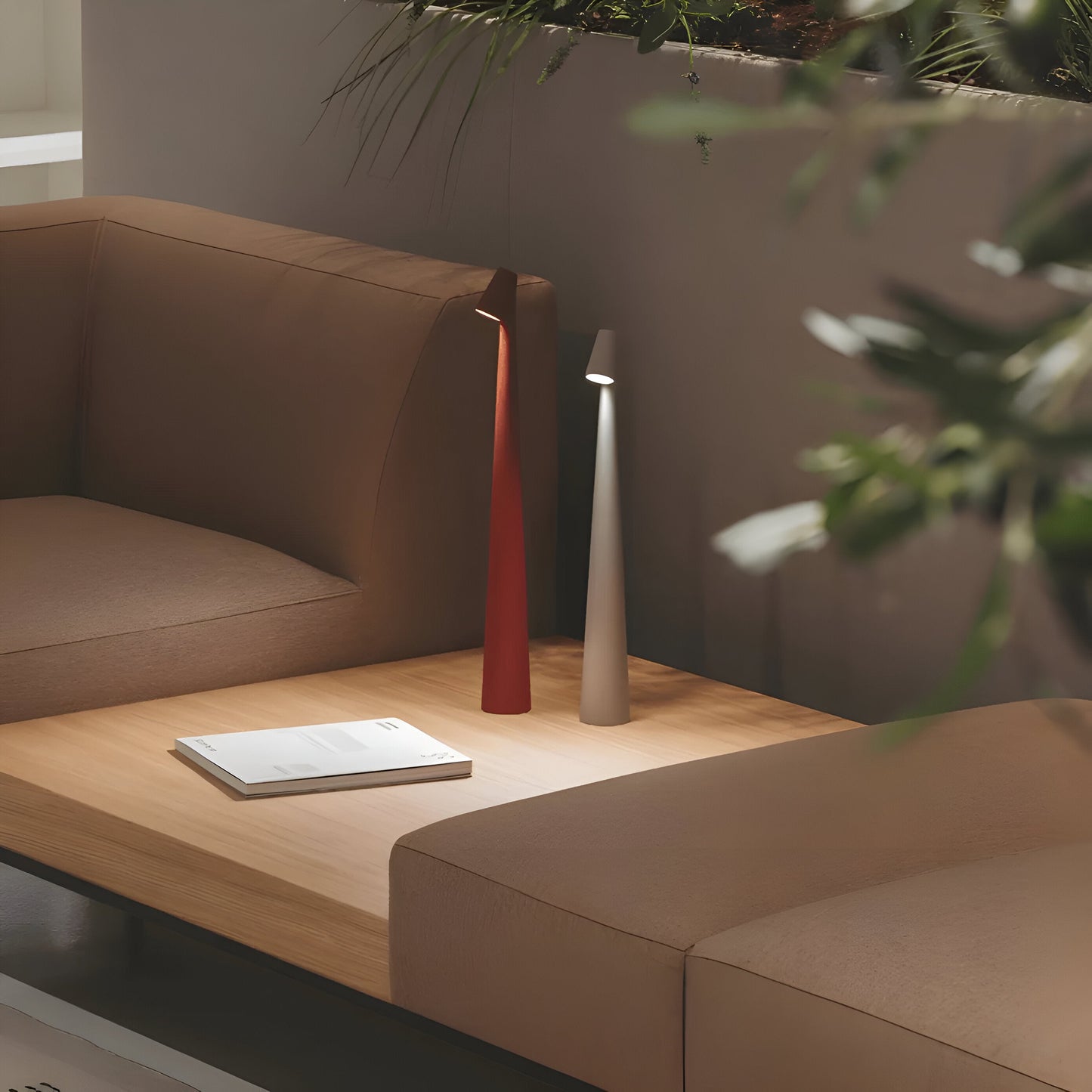 Minimalistische Schlanke Nachtlampe
