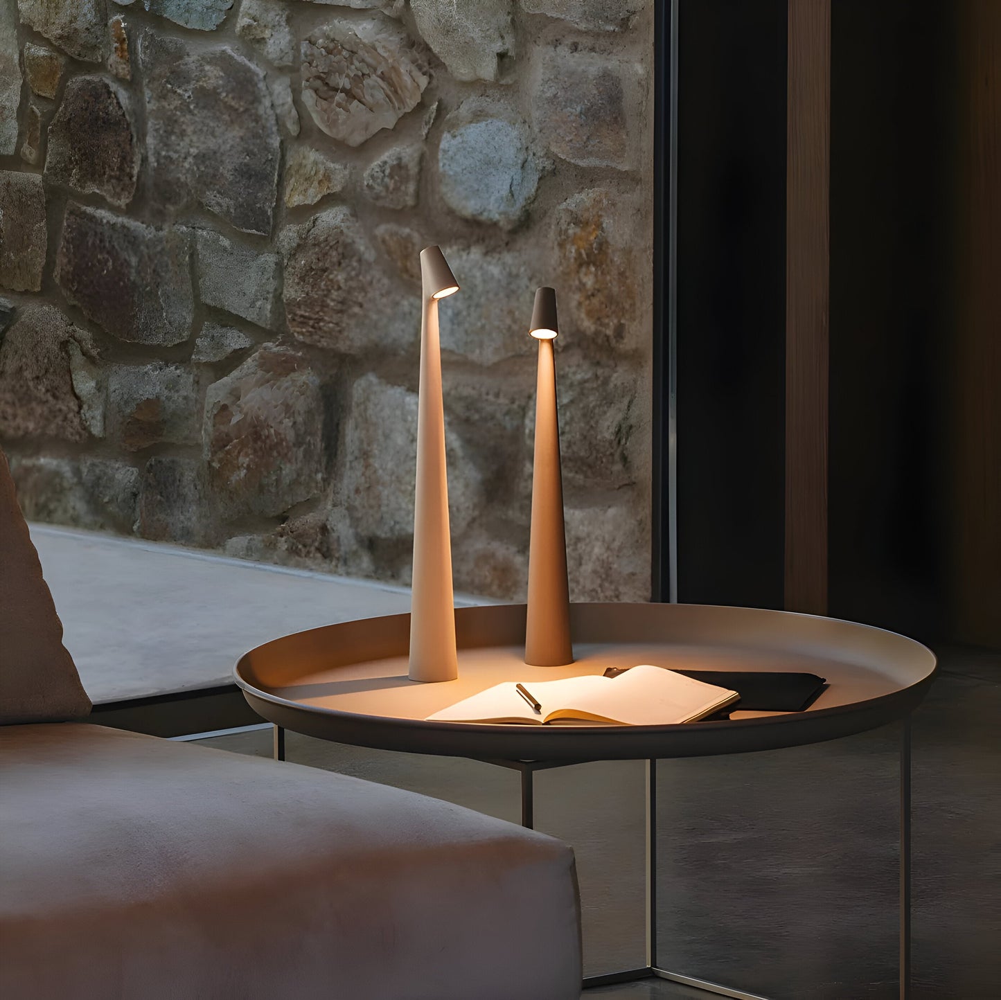 Minimalistische Schlanke Nachtlampe