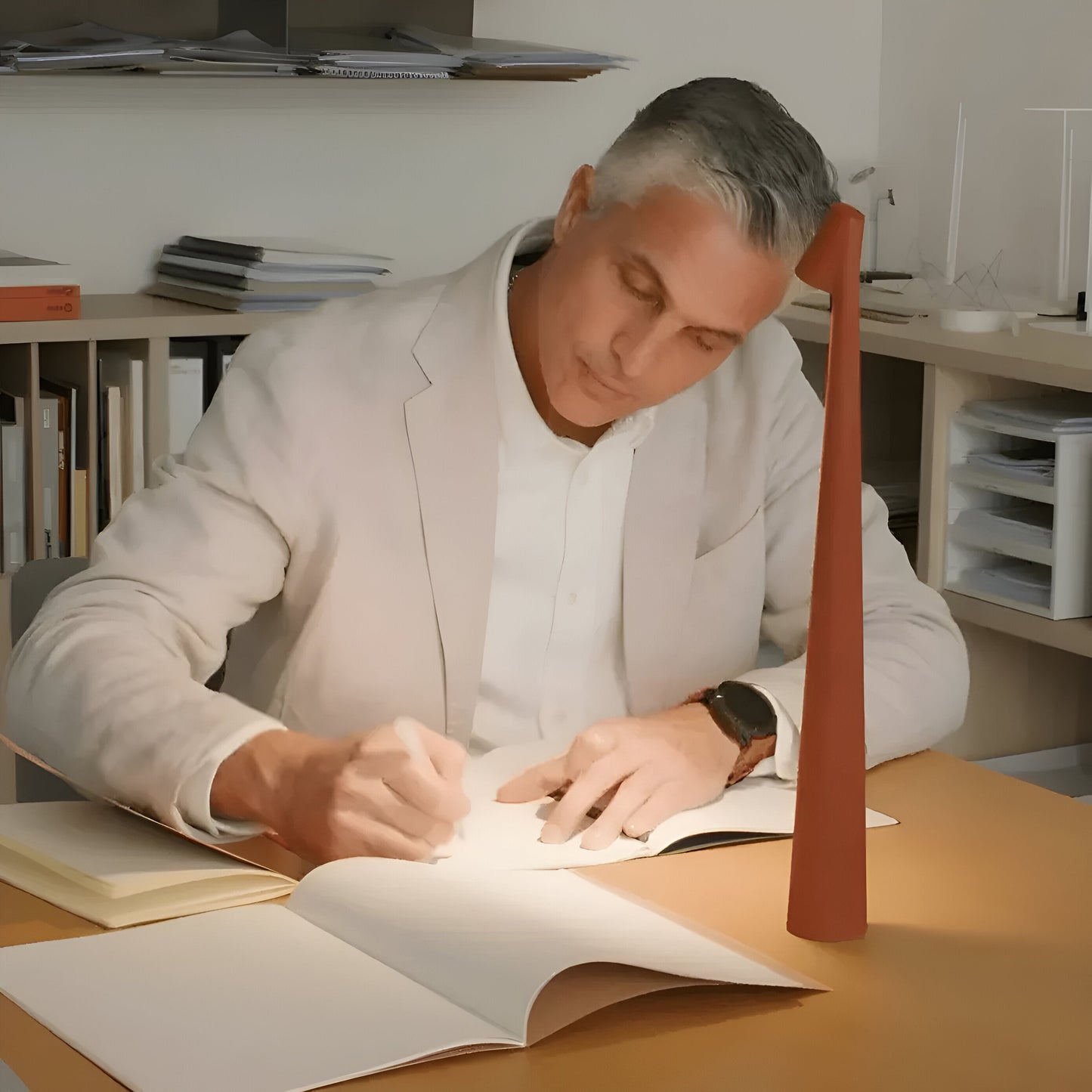 Minimalistische Schlanke Nachtlampe