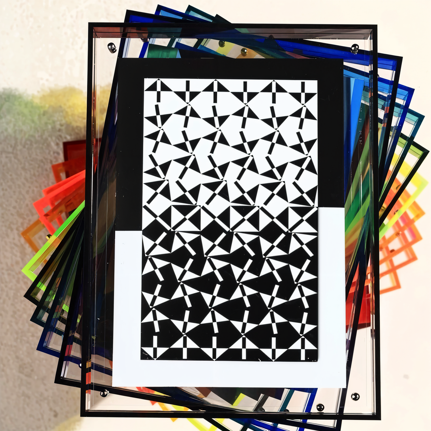 RetroFrame – Acryl Bilderrahmen im 80s-Stil