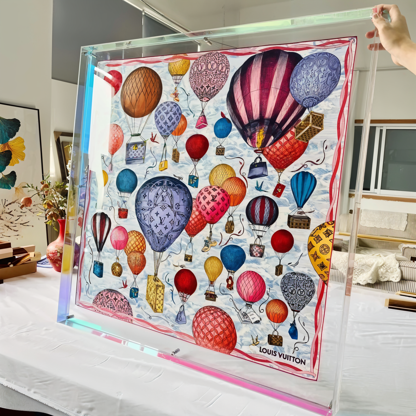 RetroFrame – Acryl Bilderrahmen im 80s-Stil