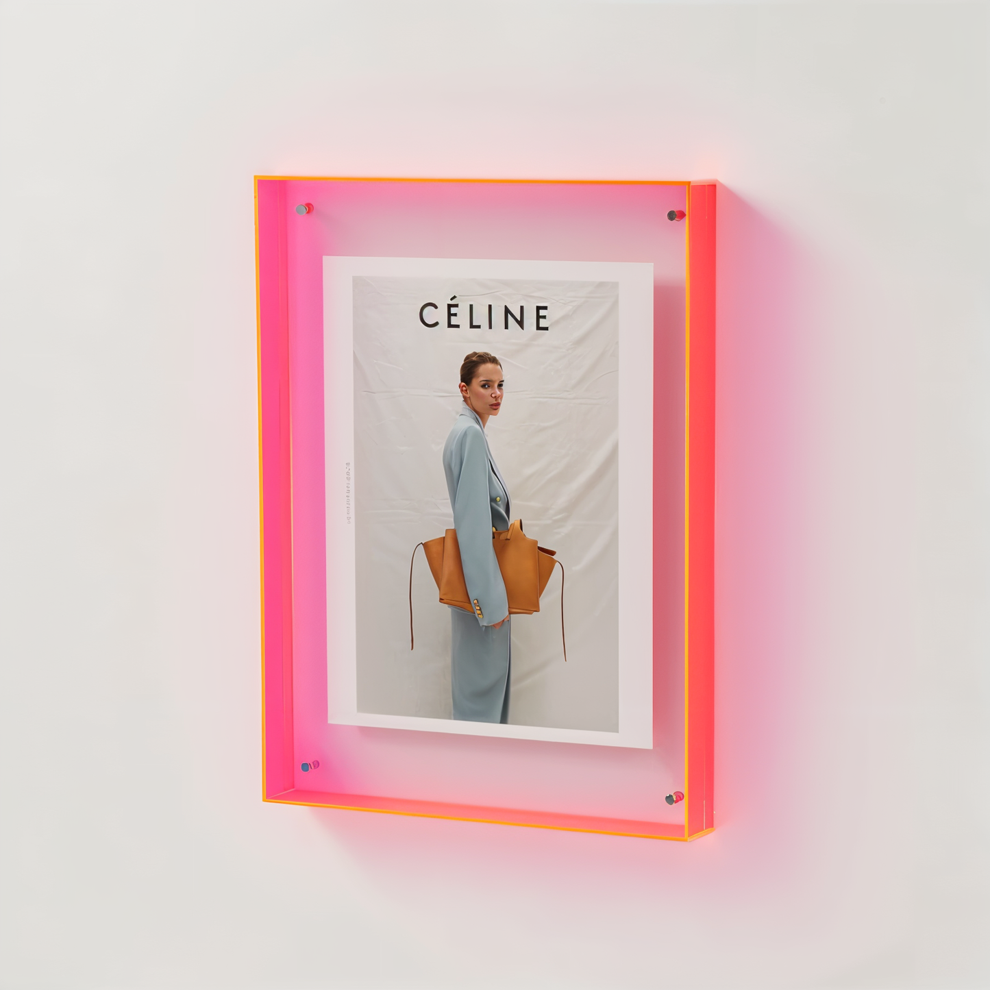 RetroFrame – Acryl Bilderrahmen im 80s-Stil