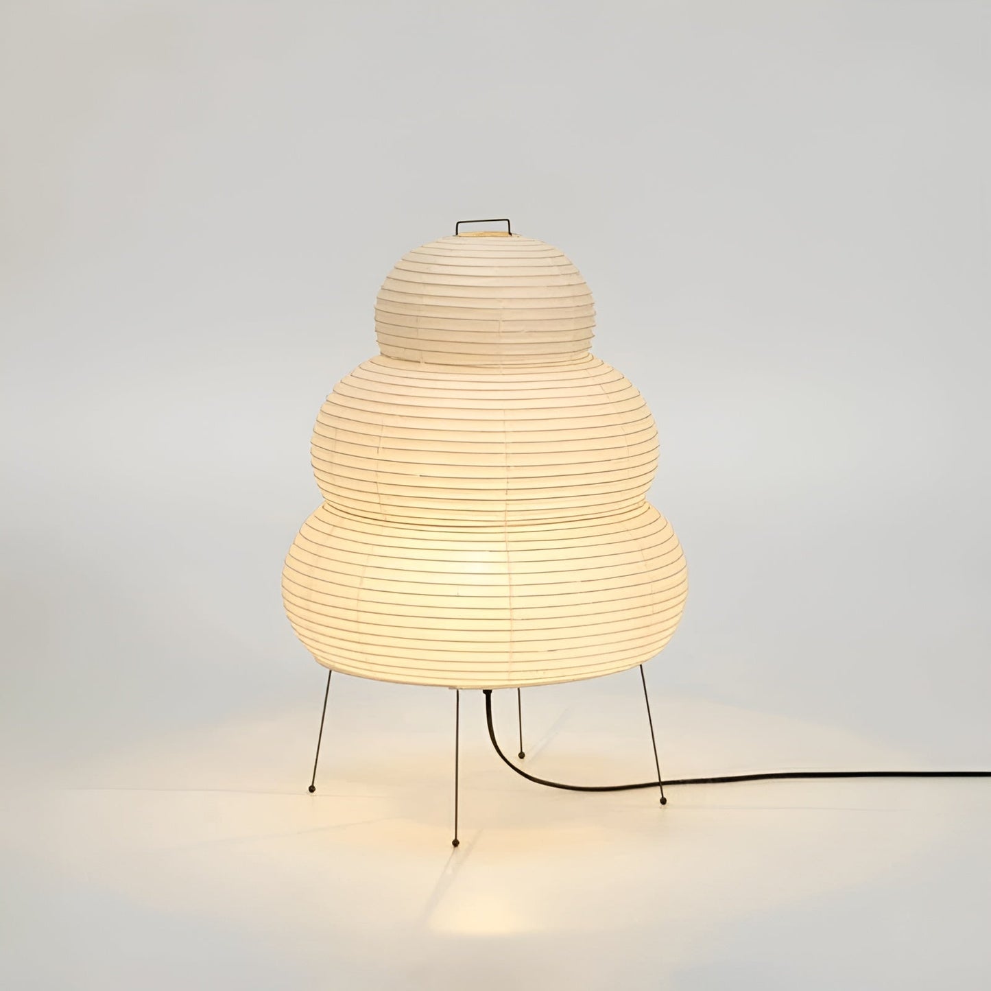 Japanischer Stil – Reispapier-Kunstlampe