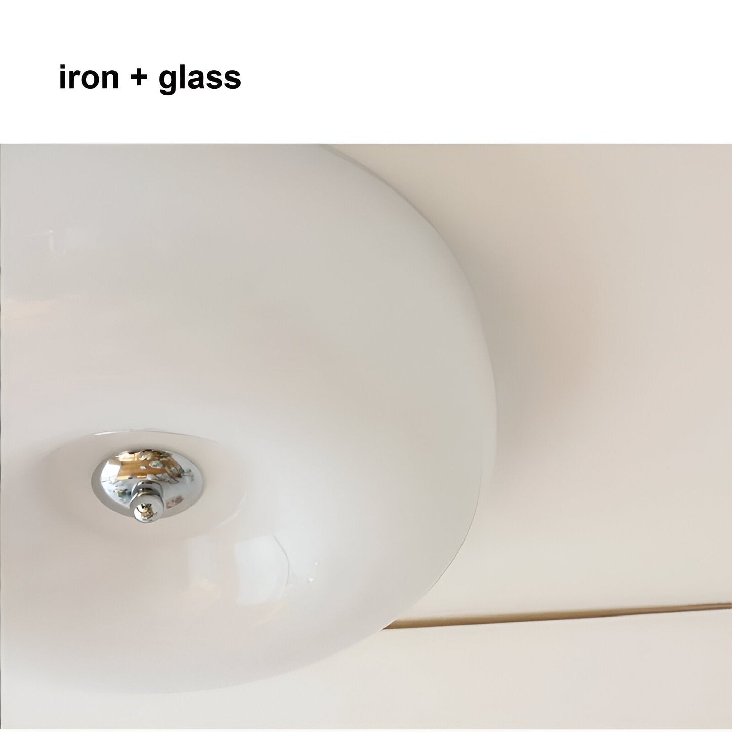 Donut Hängelampe Creme Deckenlampe