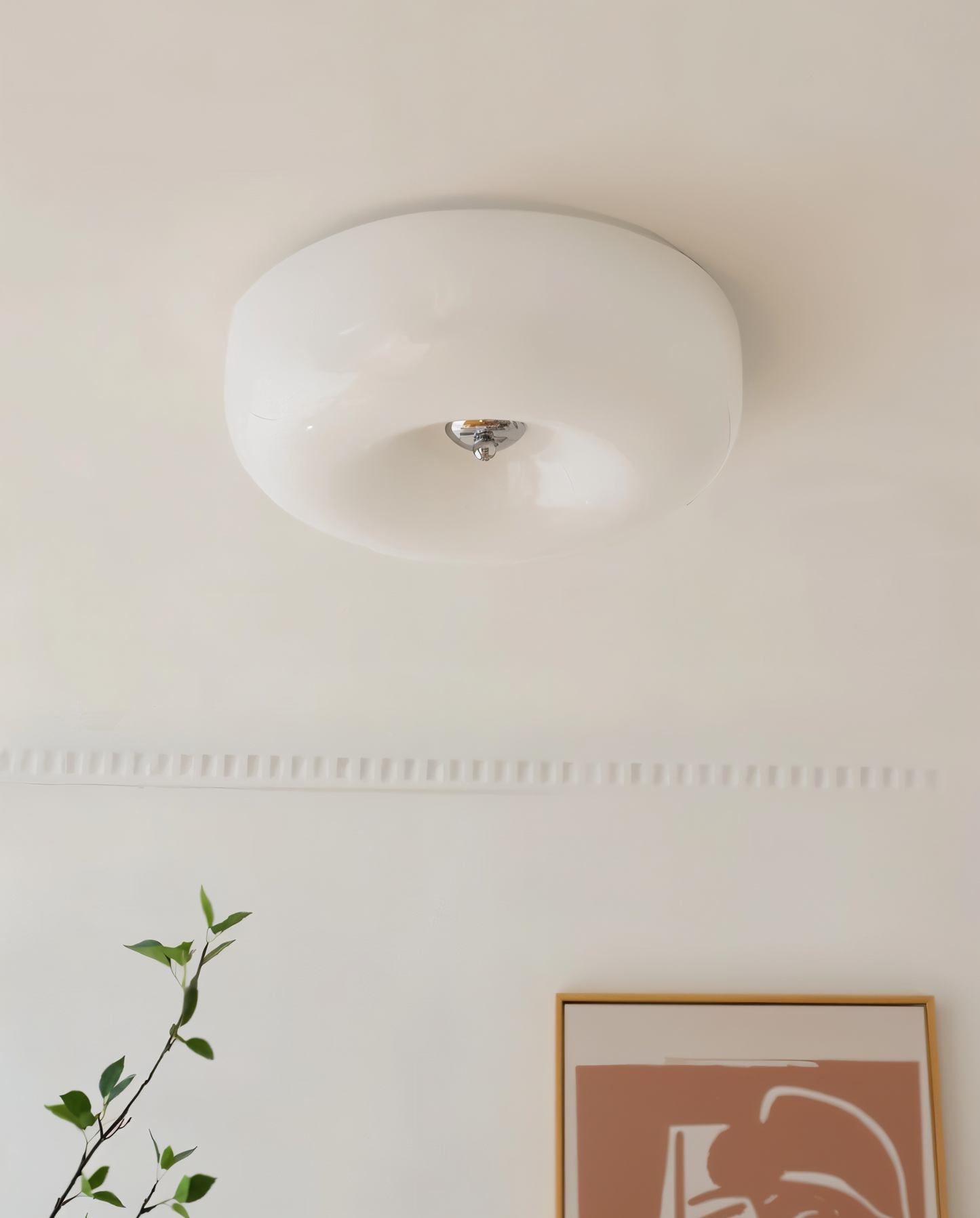 Donut Hängelampe Creme Deckenlampe