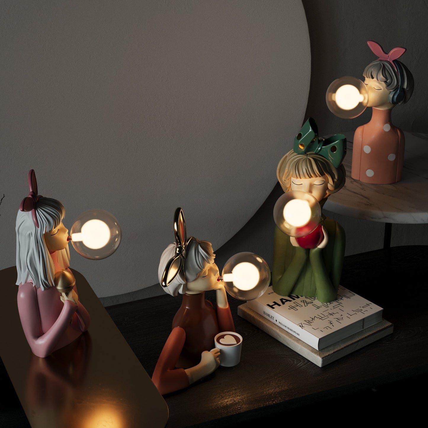 ArtiGlow – Handgefertigte Designlampe mit künstlerischem Flair