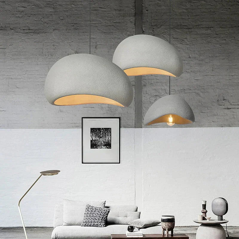 ZenForm – Minimalistische Hängelampe im zeitlosen Wabi-Sabi Design
