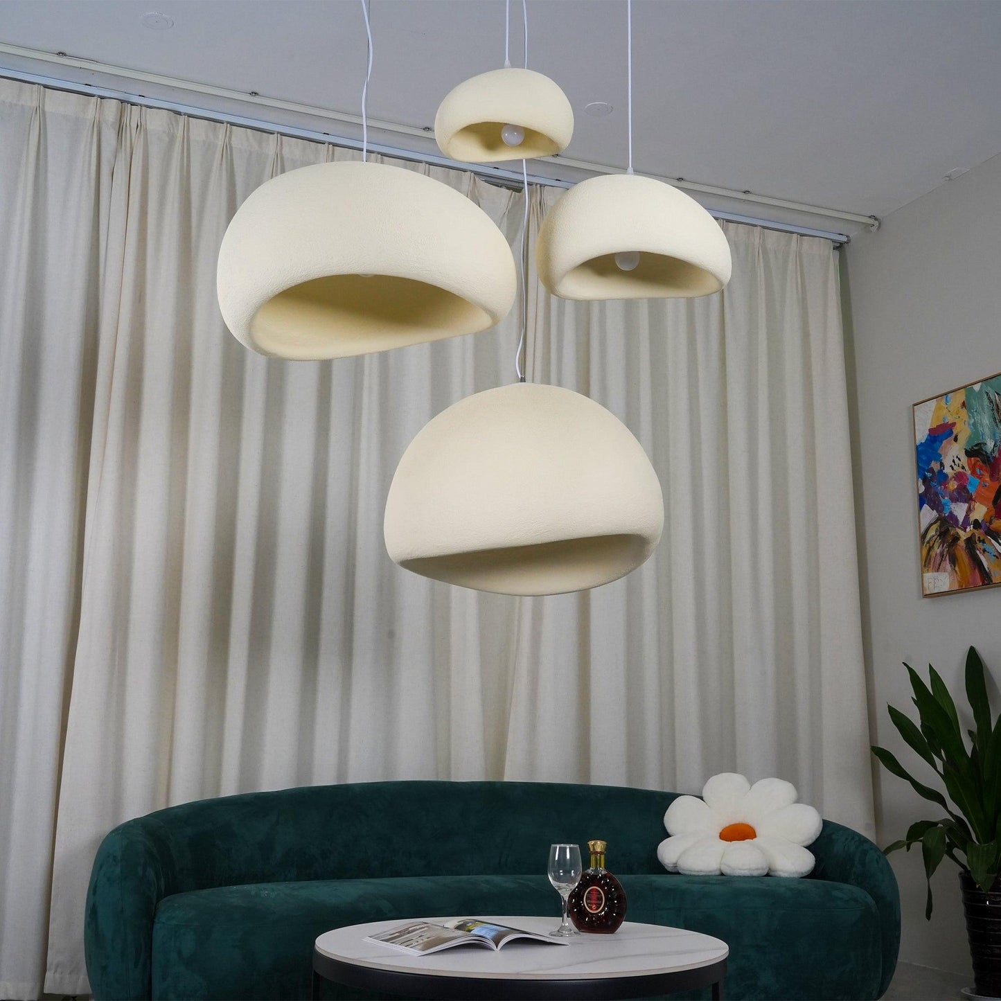 Camille – Retro-Kronleuchter für Esszimmer und Wohnzimmer