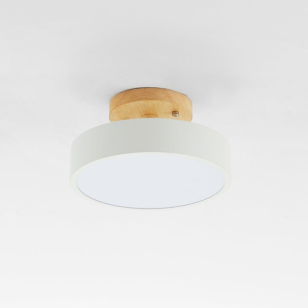 HolzGlanz – Moderne Deckenlampe aus Holz