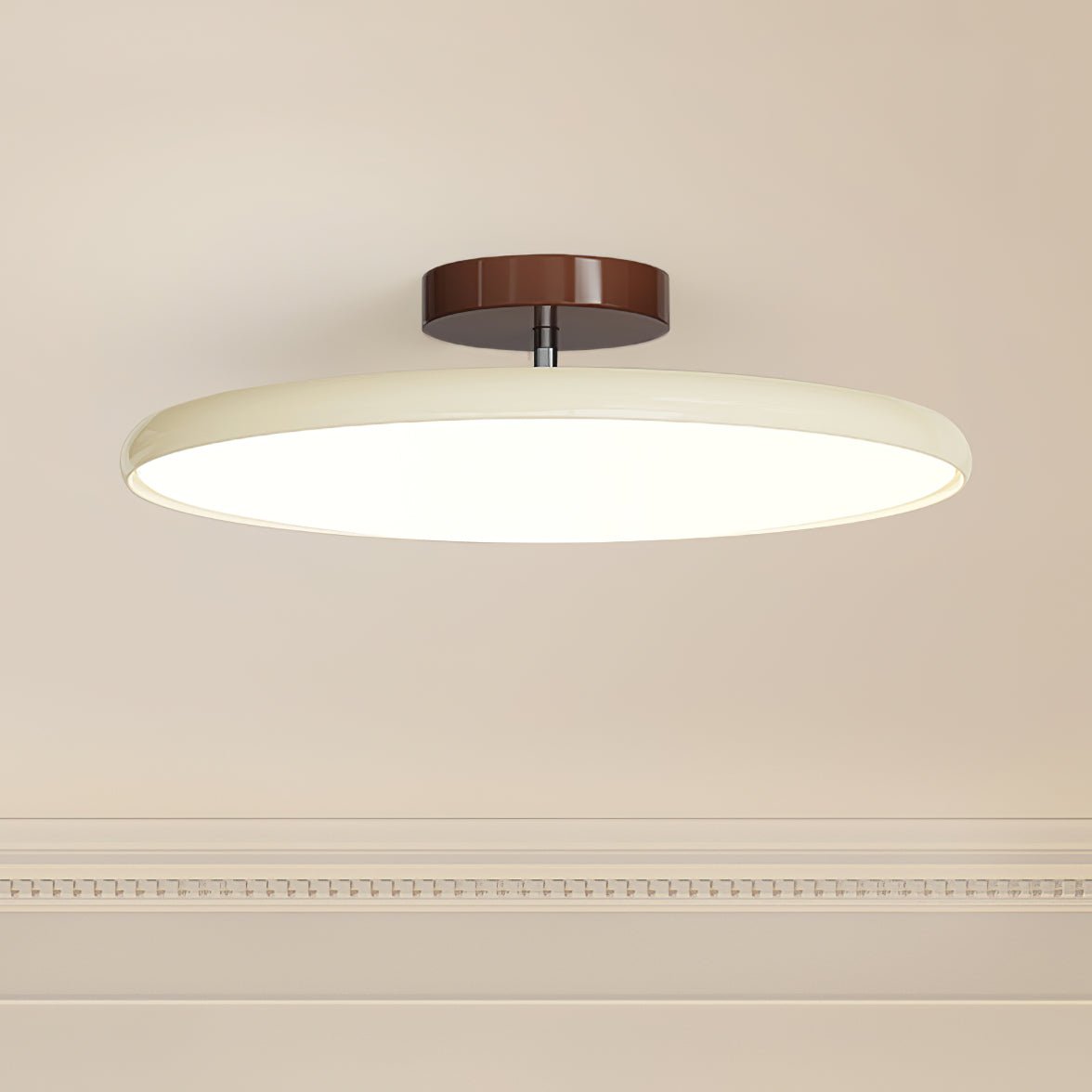 Elyse – Französische Creme-Deckenlampe