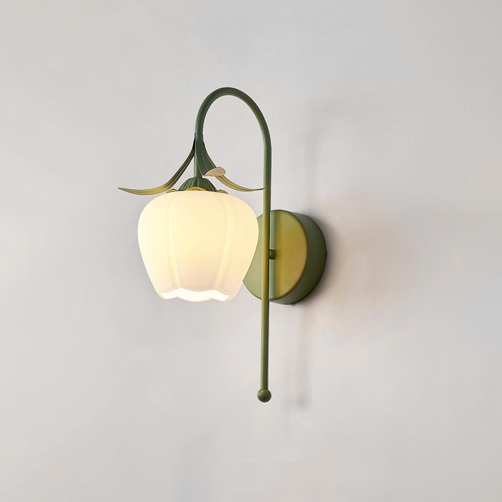 Neri – Wandleuchte im Orchideen-Design