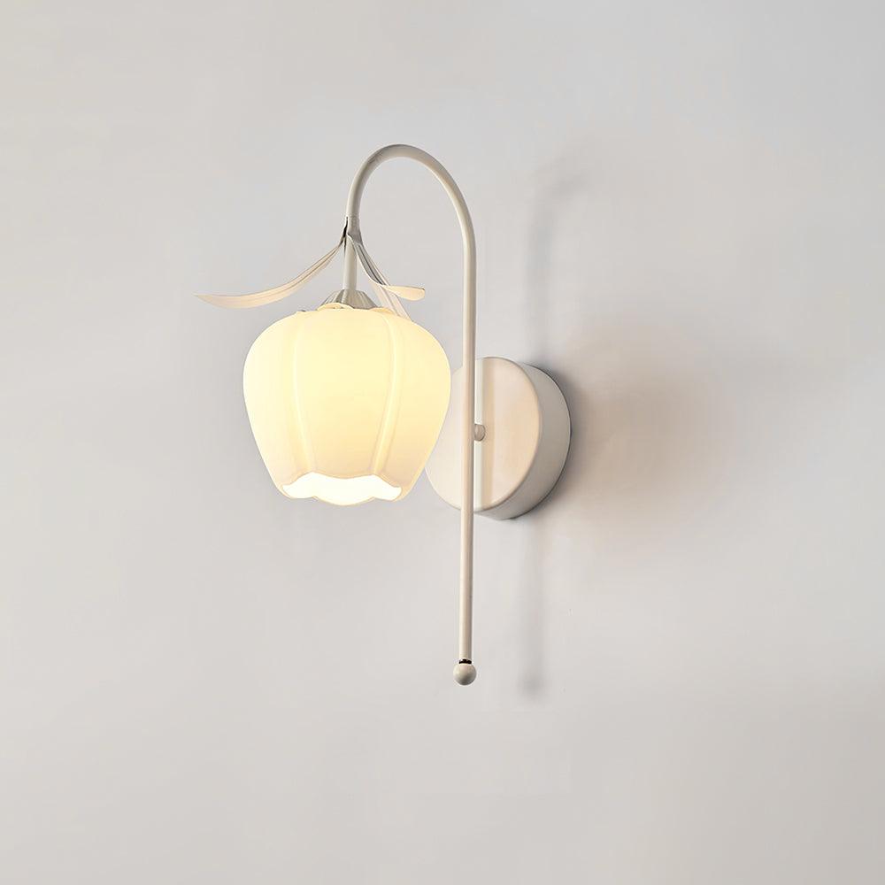Neri – Wandleuchte im Orchideen-Design