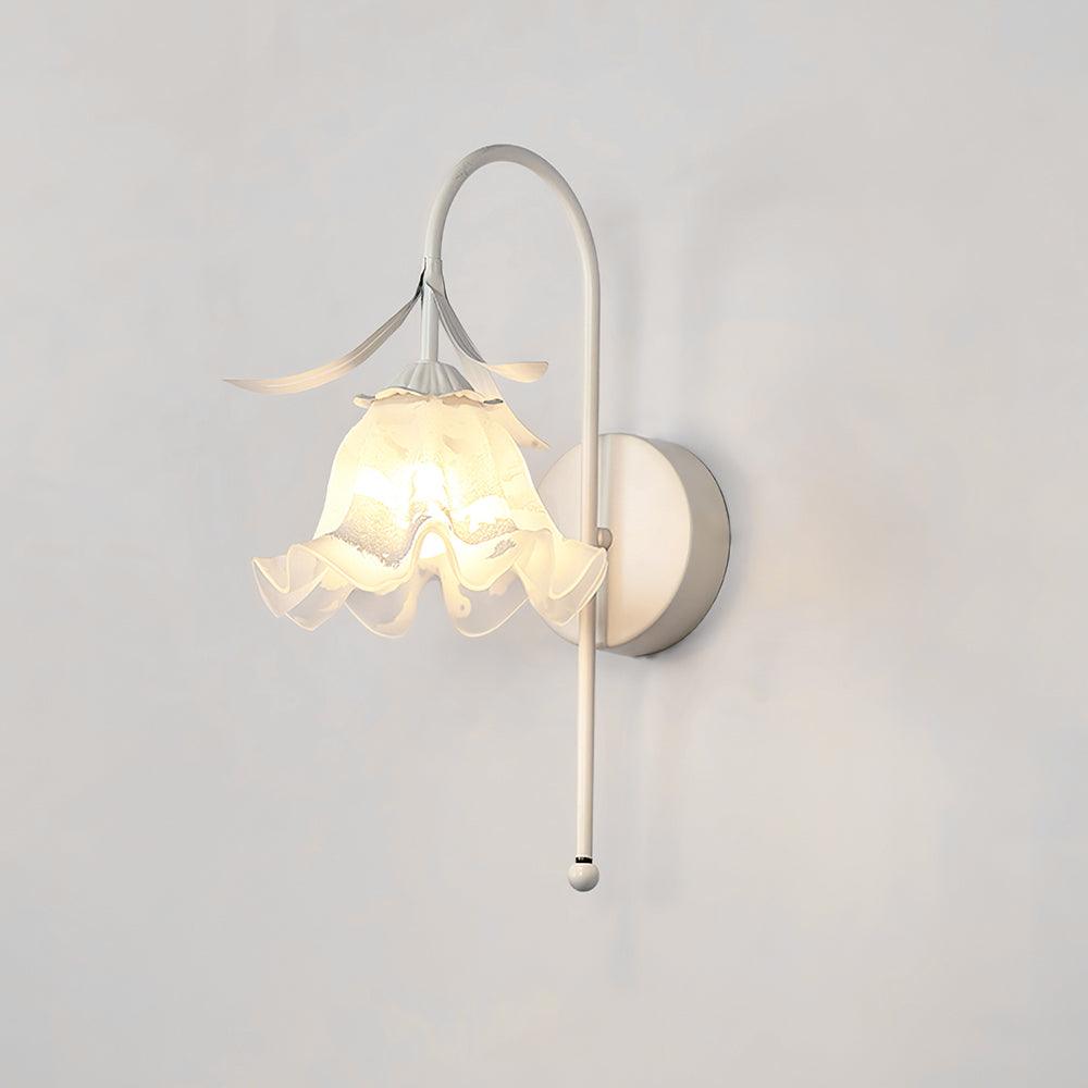 Neri – Wandleuchte im Orchideen-Design