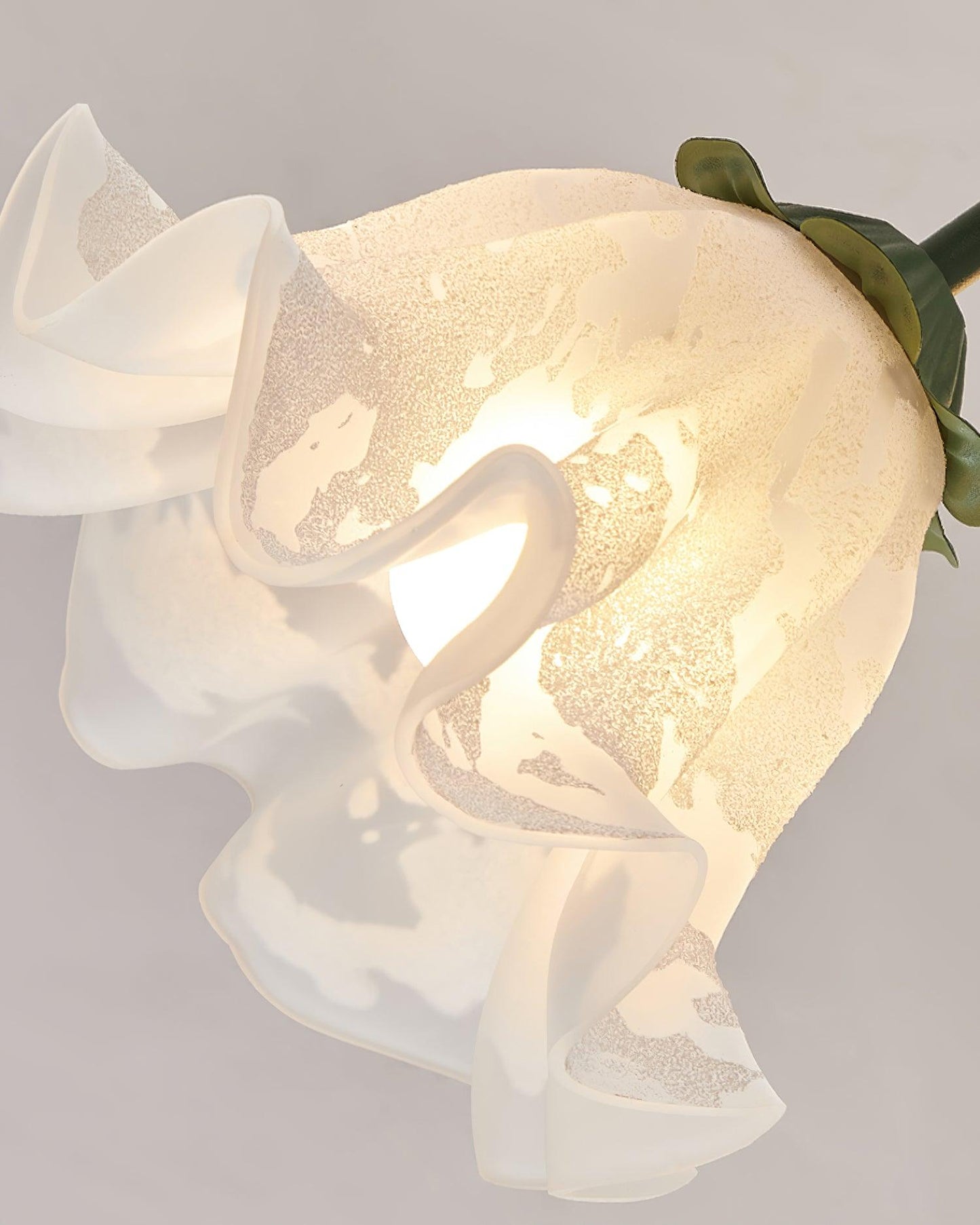Neri – Wandleuchte im Orchideen-Design