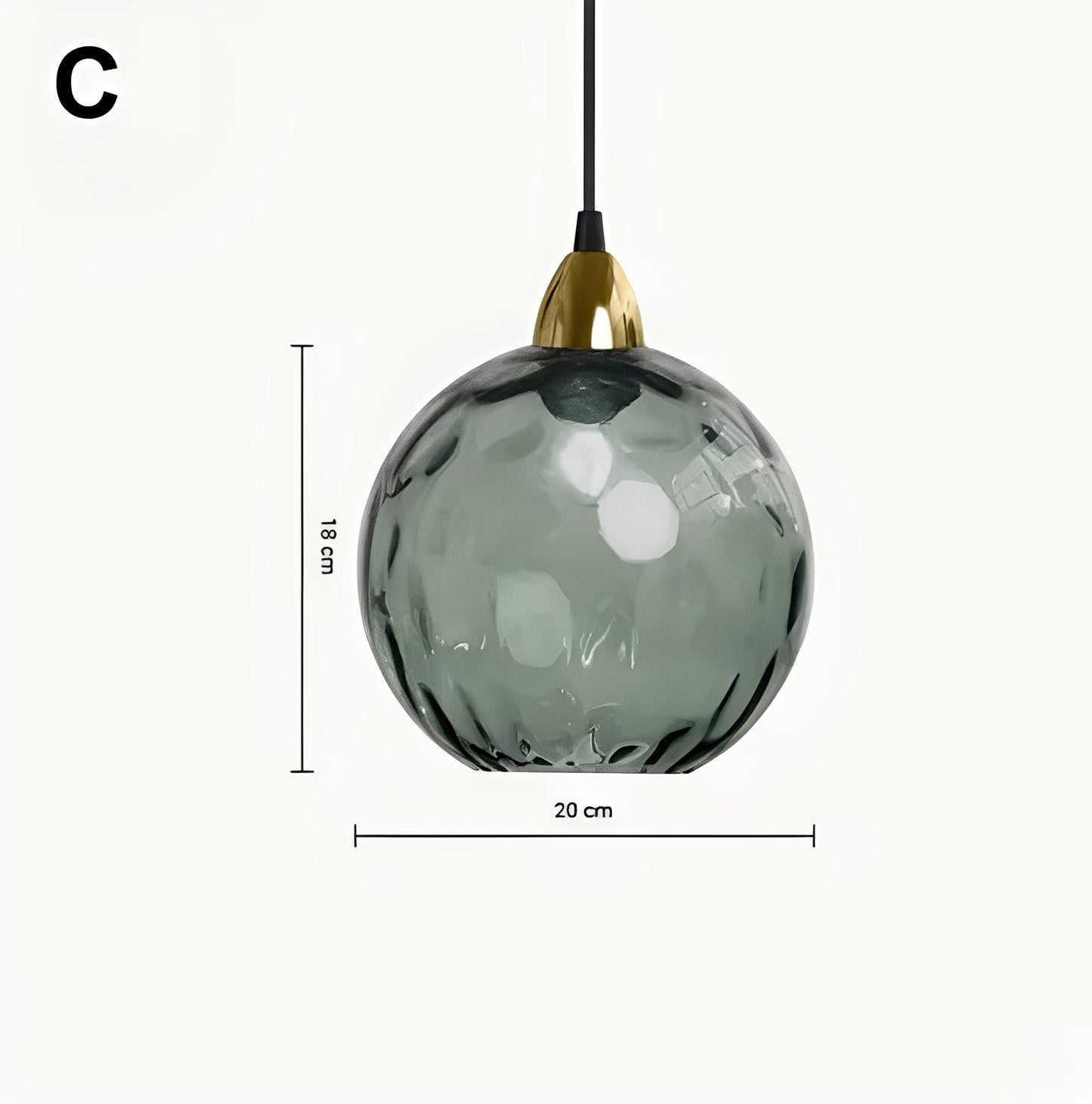 Meliora – Zeitgemäße Glas-Pendelleuchte