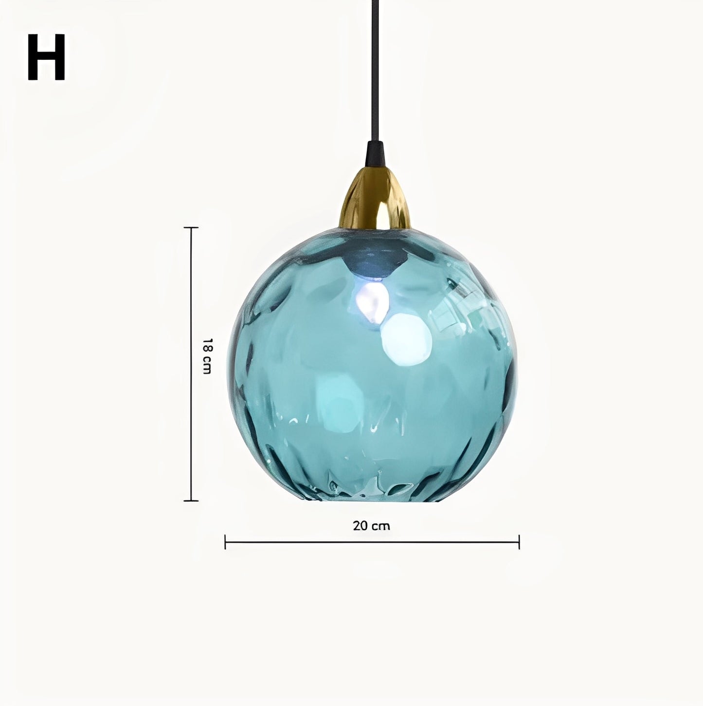 Meliora – Zeitgemäße Glas-Pendelleuchte