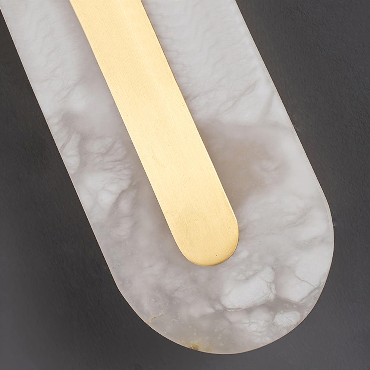 Alenya – Wandlampe aus Kupfer und Marmor