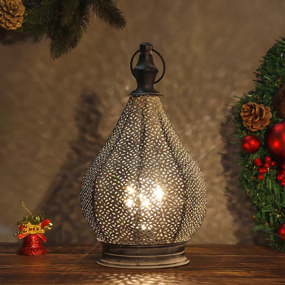 Zahara – Vintage-Stil marokkanische Tischlampe