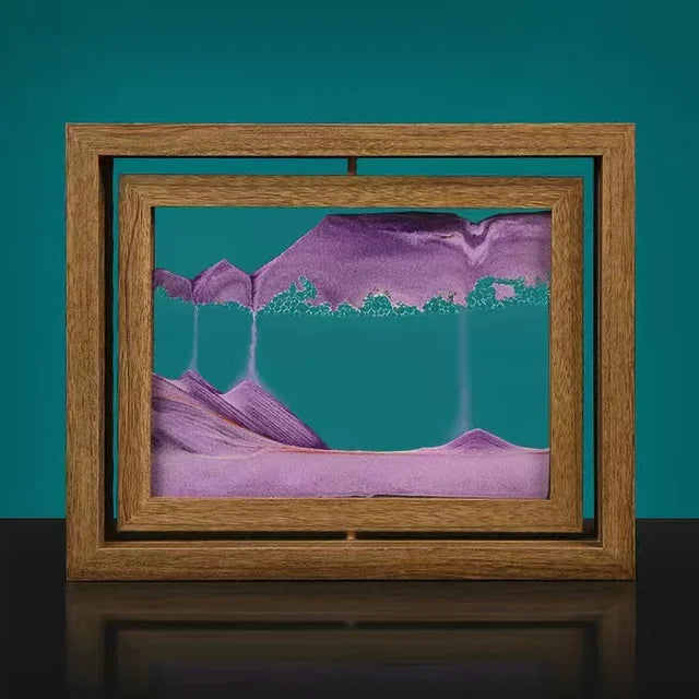 Irish – Drehende Sandkunst aus Glas für entspannte Wohnmomente