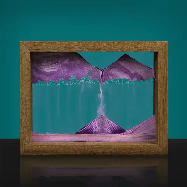 Nordische Wohnkultur Sandkunst Ornament