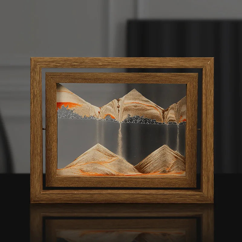 Irish – Drehende Sandkunst aus Glas für entspannte Wohnmomente