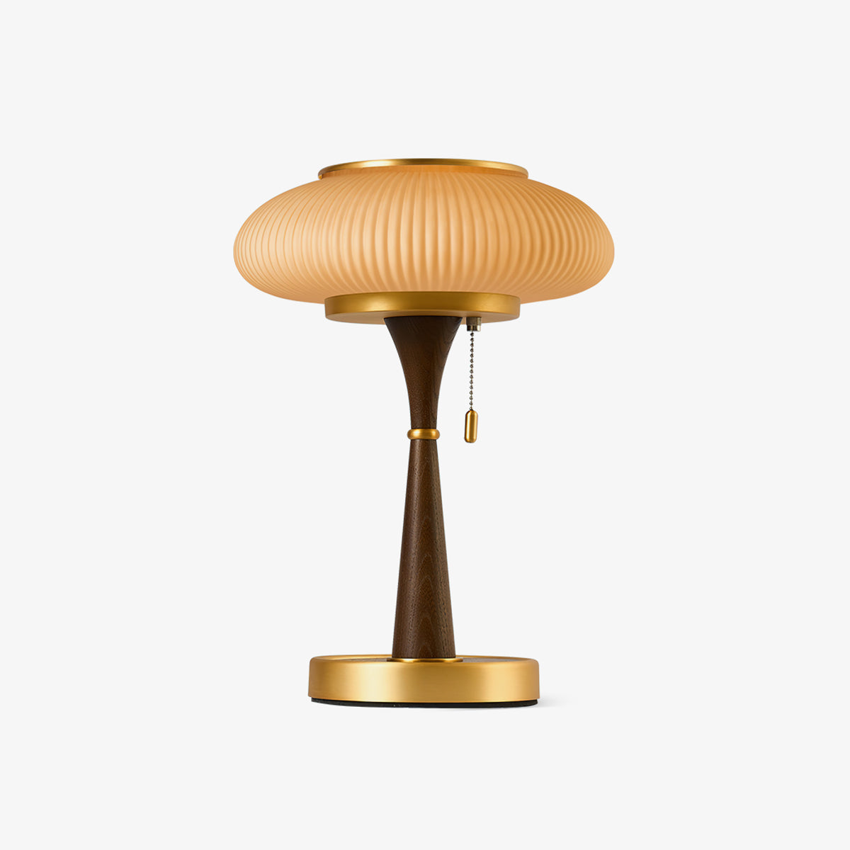 Noelia – Retro Tischlampe aus Holz