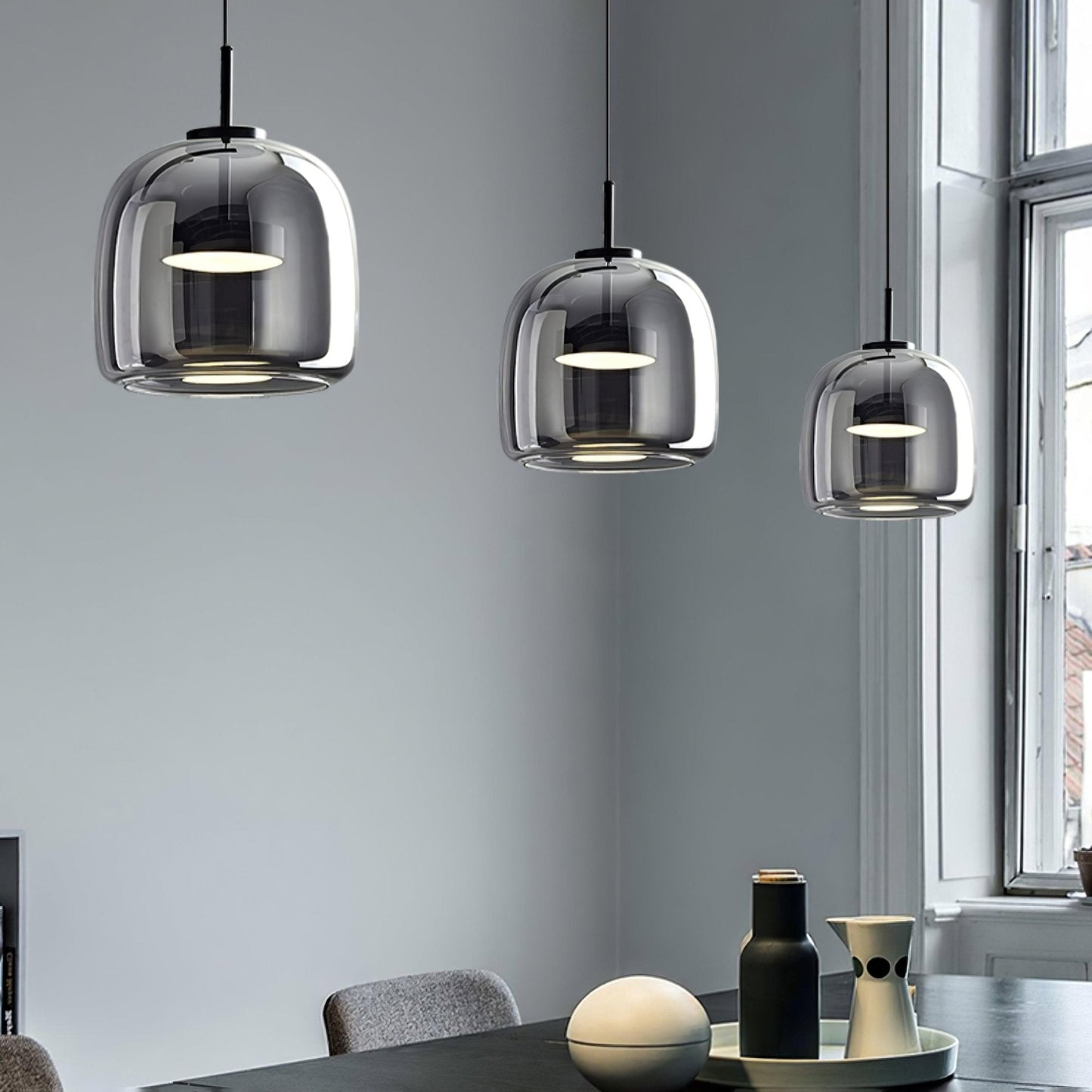 Kate – Moderne Glas-Pendelleuchte