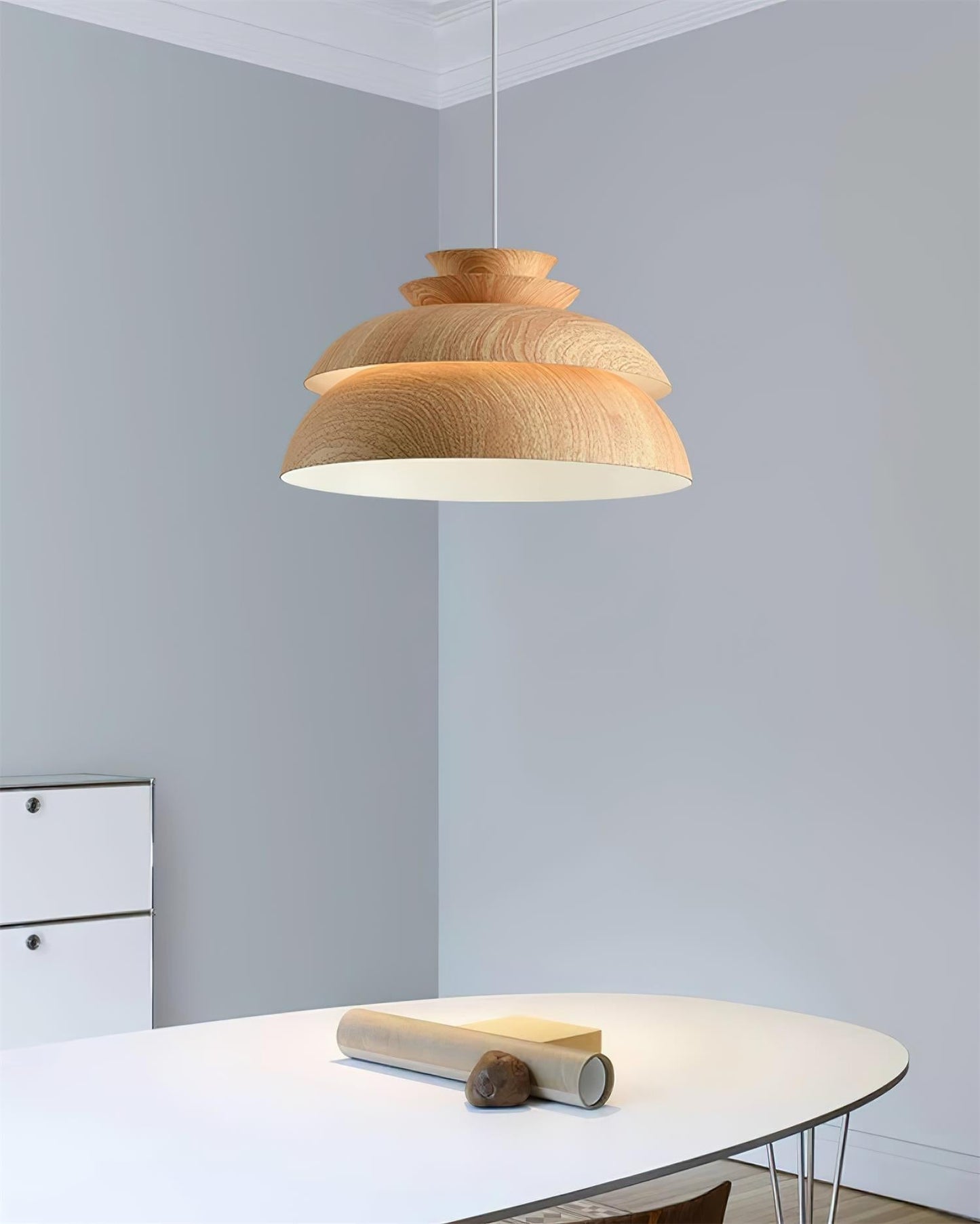Midoriya – Elegante Midori-Hängelampe im Naturstil