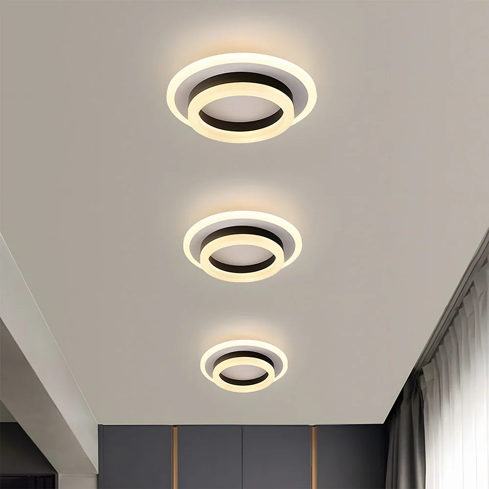 Leo – Ring-Deckenlampe im modernen Stil