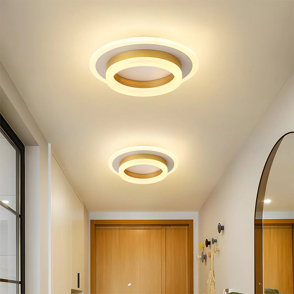Leo – Ring-Deckenlampe im modernen Stil