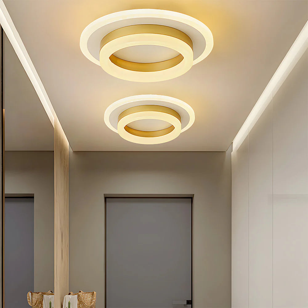 Leo – Ring-Deckenlampe im modernen Stil