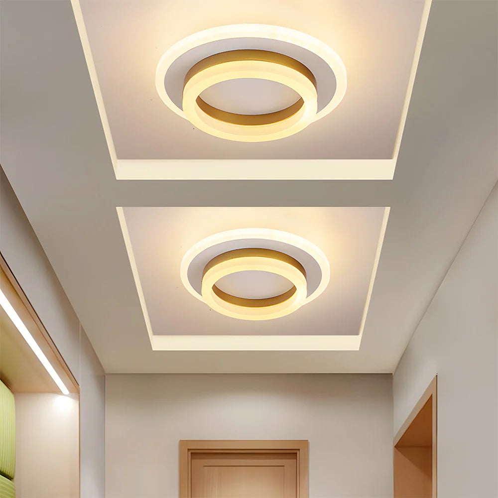 Leo – Ring-Deckenlampe im modernen Stil
