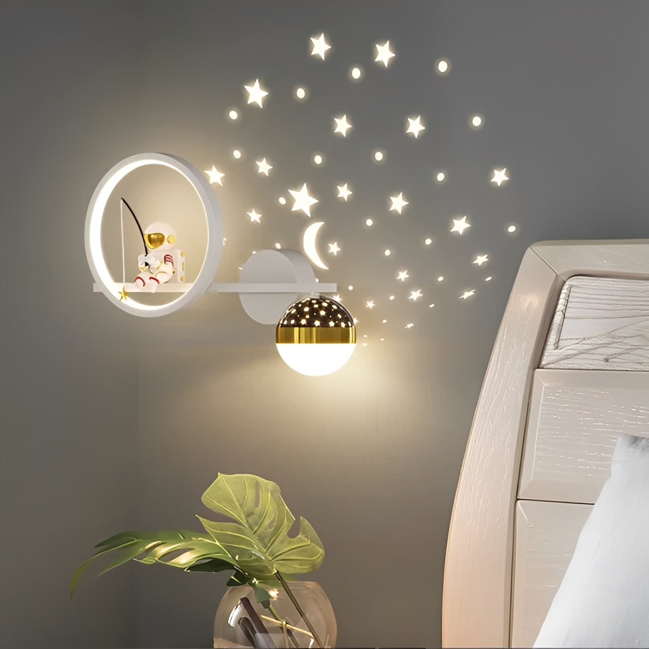Elin – Moderne Kinderzimmerlampe für die Wand