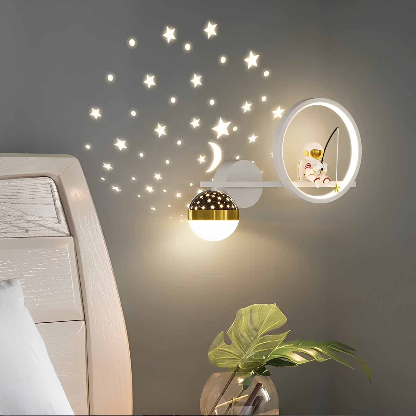 Elin – Moderne Kinderzimmerlampe für die Wand