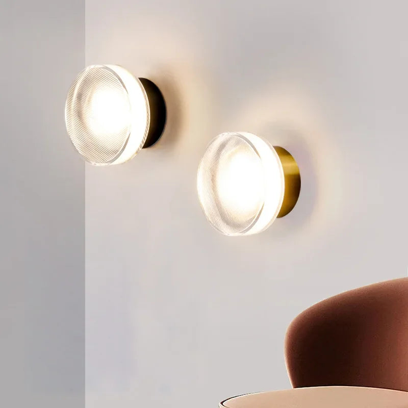 Minimalistische Schlafzimmer-Nachttisch-Wandlampe