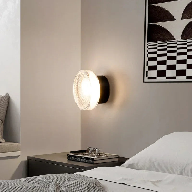 Minimalistische Schlafzimmer-Nachttisch-Wandlampe