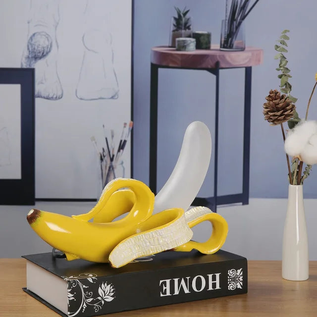 kreative geschälte Bananen-Tischlampe
