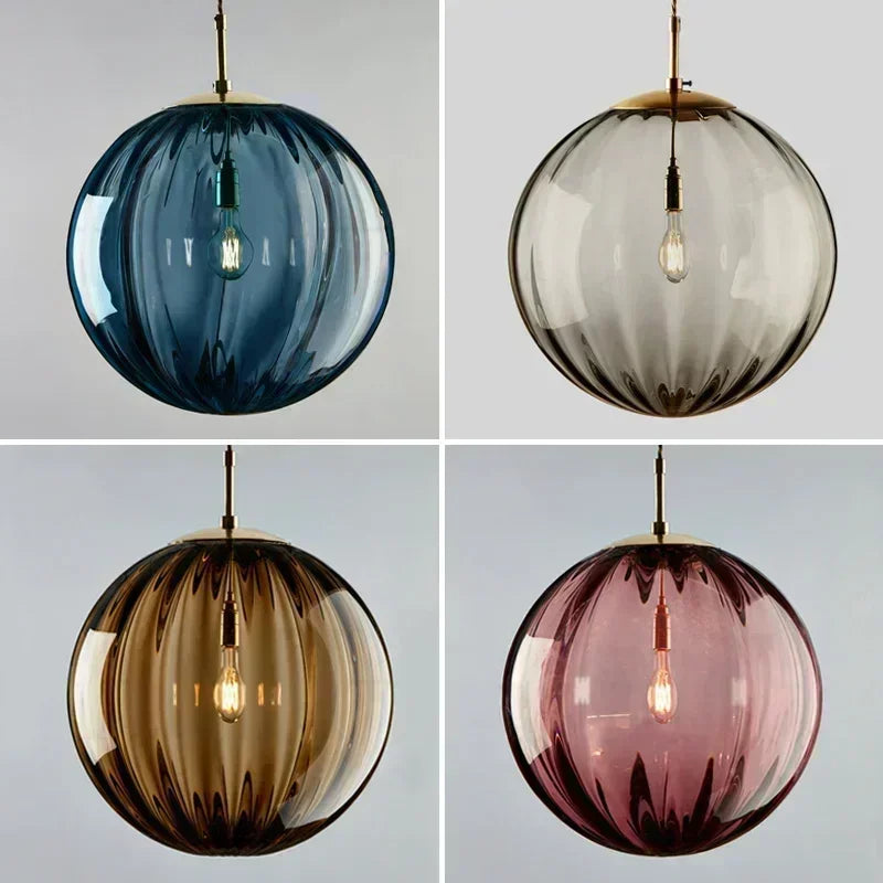 Nordischer kreativer Kunstglas-Kronleuchter