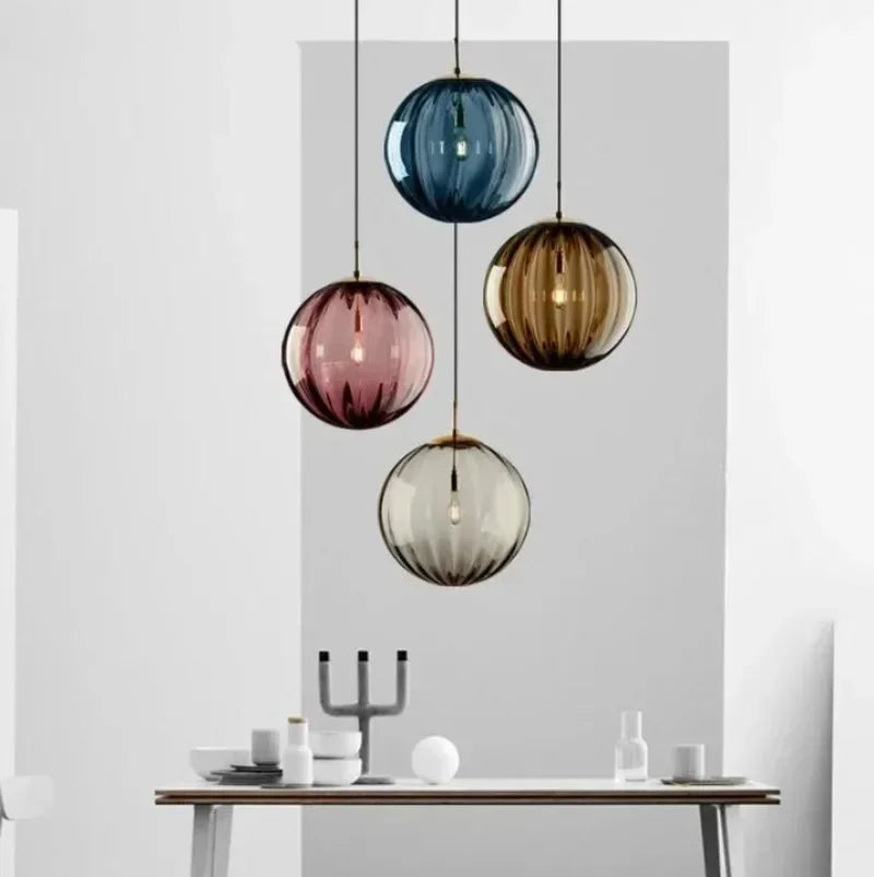 Nordischer kreativer Kunstglas-Kronleuchter