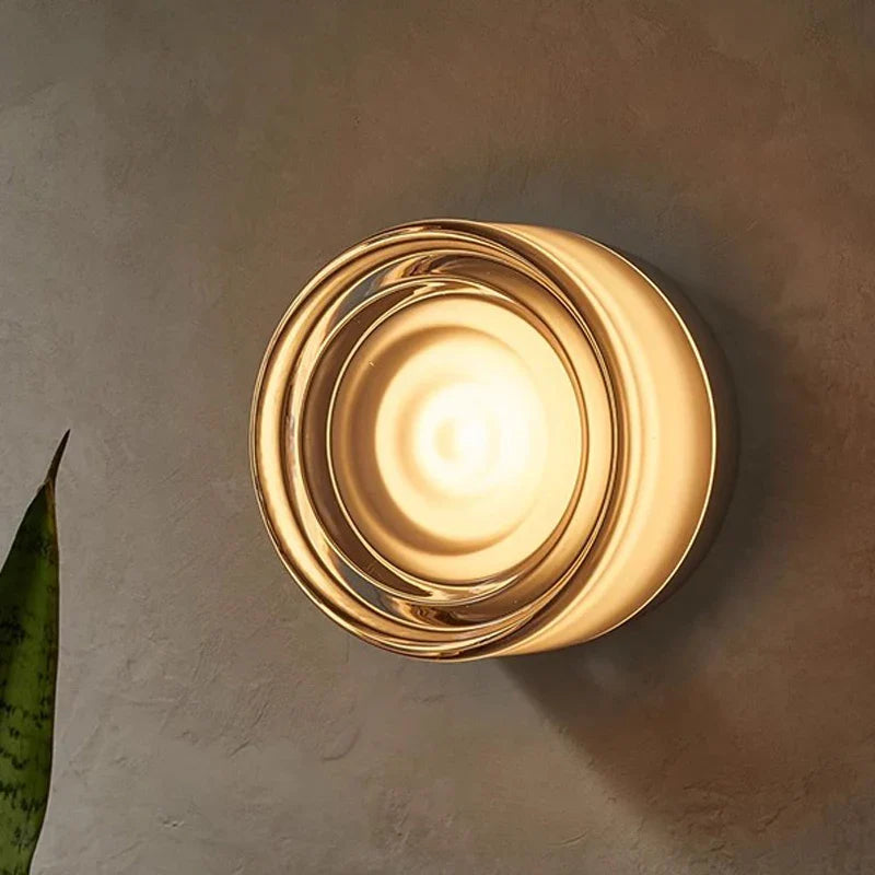 Gelee-inspirierte minimalistische Wandlampe