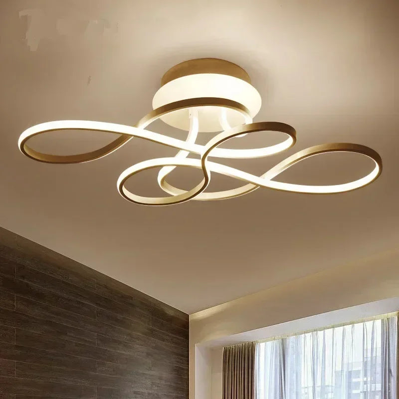 Moderne Infinity Wohnzimmerleuchte
