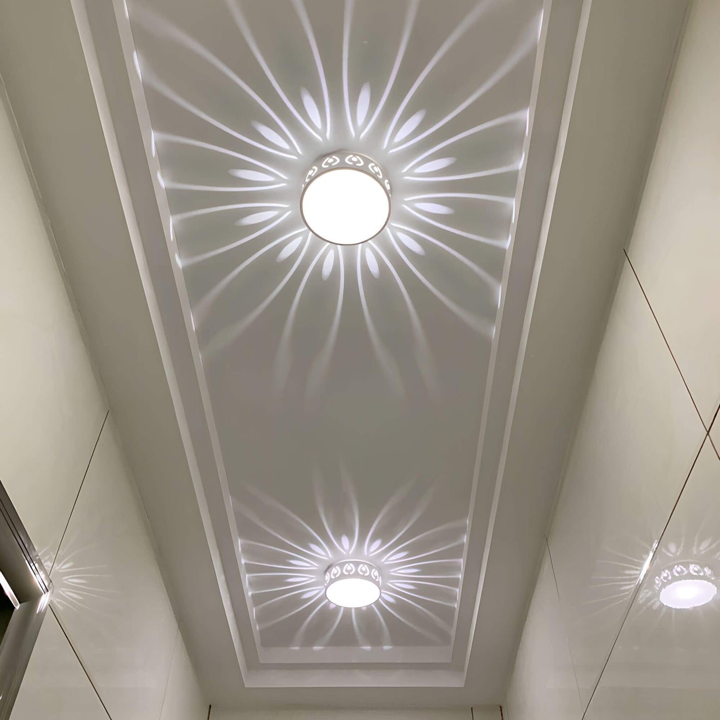 Moderne LED-Deckenlampe für Flur & Balkon – Wetterfeste Eingangsbeleuchtung